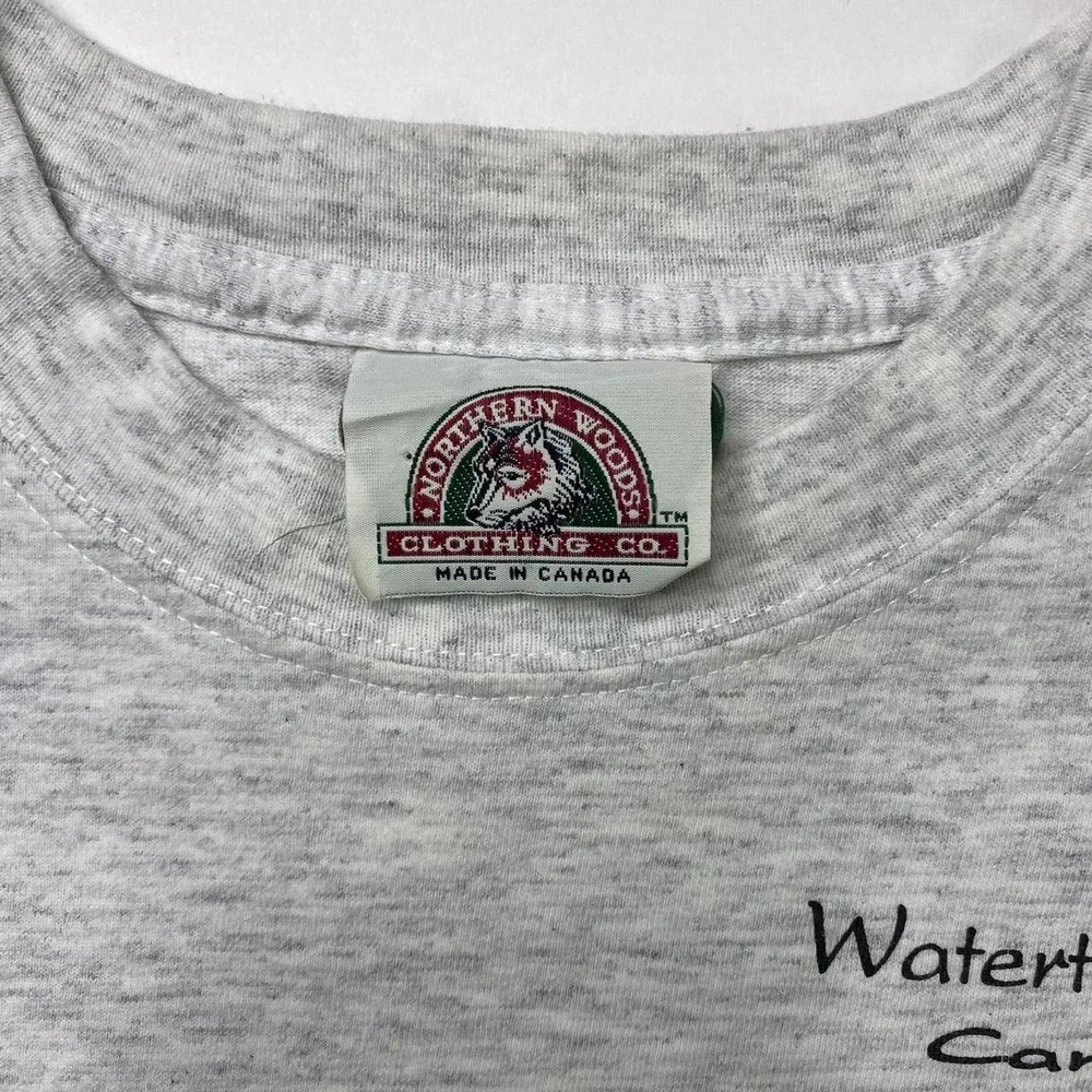 Vintage Waterton Park Canada moose shirt